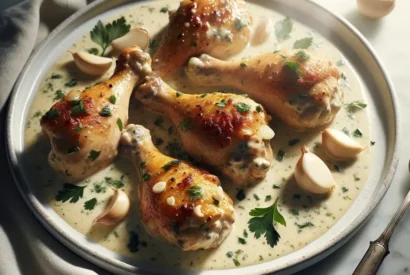 Thumbnail for Catherine’s Plates Recipes – Creamy Garlic Chicken