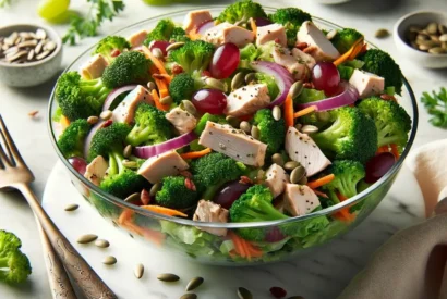 Thumbnail for Chicken Salad Chick Broccoli Salad Recipe