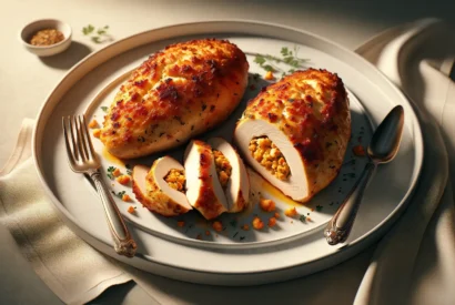 Thumbnail for Ruth Chris Stuffed Chicken Recipe