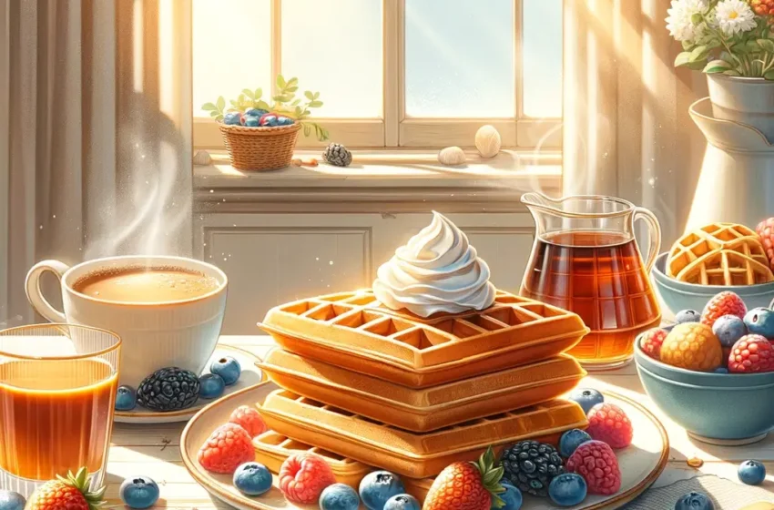 Waffle Recipe No Milk