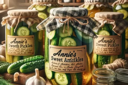 Thumbnail for Annies Recipes Sweet Amish Pickles