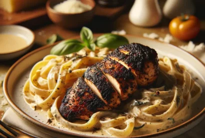 Thumbnail for Blackened Chicken Alfredo Recipe