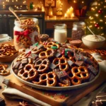 Christmas Crack Recipe with Pretzels