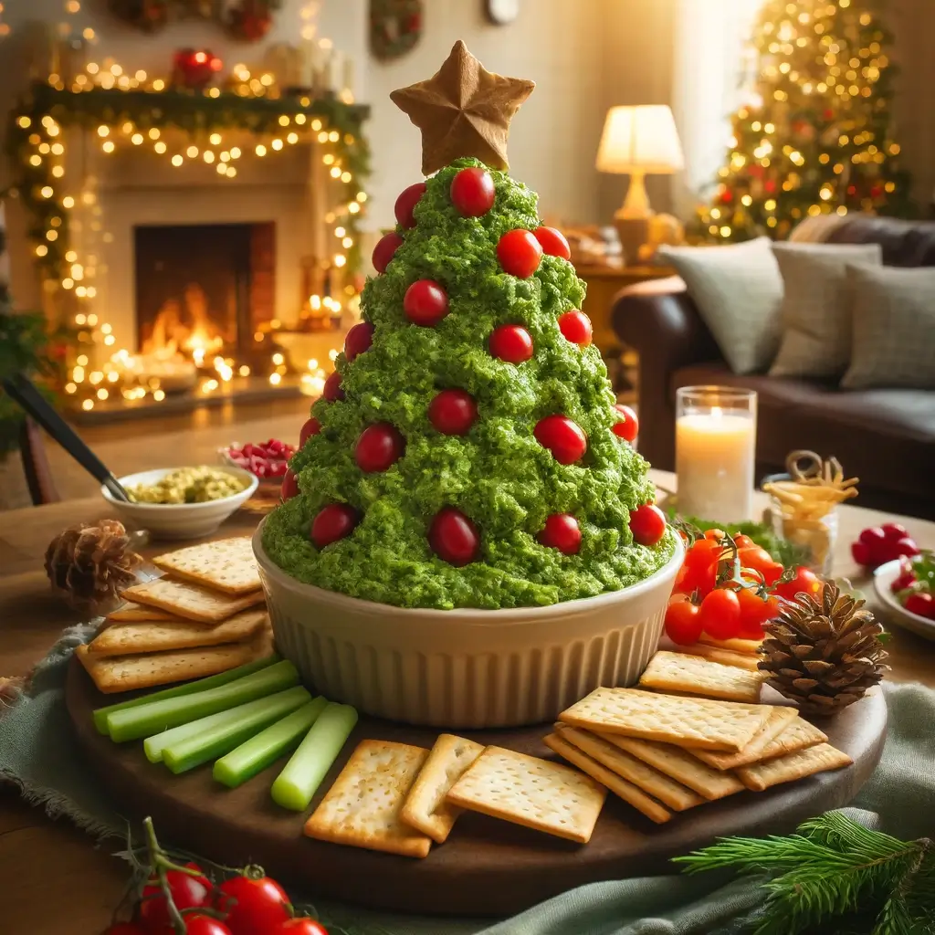 Christmas Tree Dip Recipe