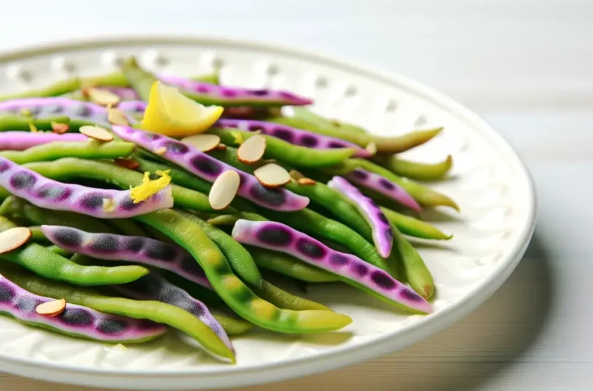 Dragon Tongue Beans Recipe