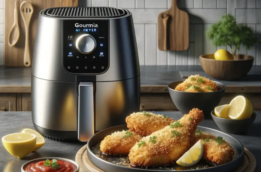 Gourmia Air Fryer Recipes - Crispy Parmesan Chicken Recipe