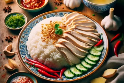 Thumbnail for Malaysian Hainanese Chicken Rice Recipe