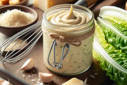 Thumbnail for No Anchovy Caesar Dressing Recipe