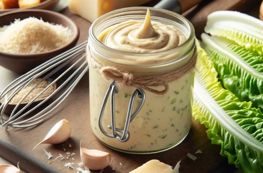 No Anchovy Caesar Dressing Recipe