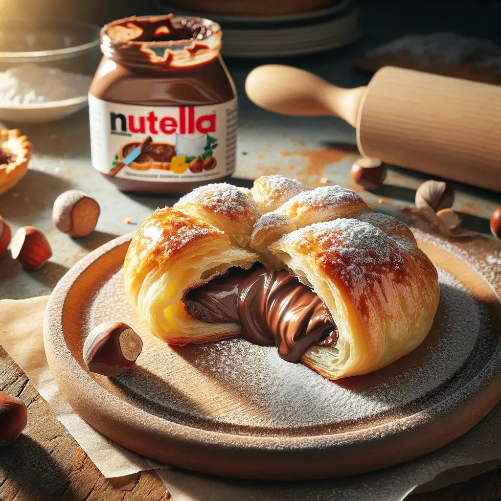 Nutella Pastry Puff Recipe