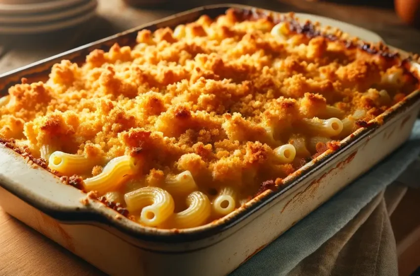 Old Fashioned Baked Macaroni And Cheese