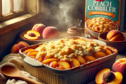 Thumbnail for Peach Cobbler Recipe Using Cake Mix