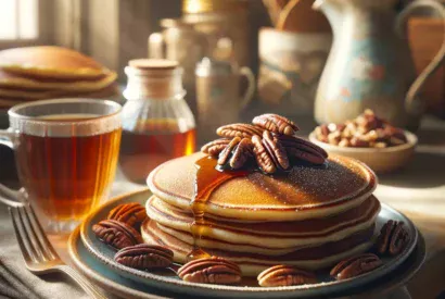 Thumbnail for Pecan Flour Pancake Recipe