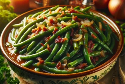 Thumbnail for Smothered Green Beans Recipe