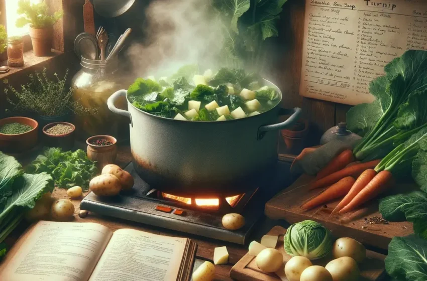 Turnip Green Soup Recipe