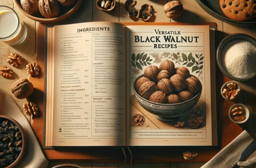 Black Walnut Recipes