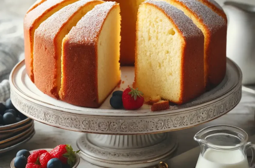 Gluten-Free Pound Cake Recipe