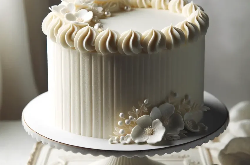 White Velvet Cake Recipe