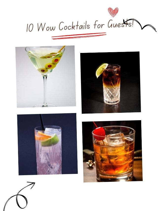 10 Craft Cocktails to Impress Your Guests at Home