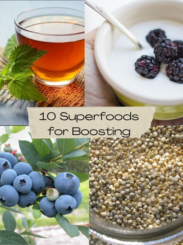 Top 10 Superfoods for Boosting Energy and Vitality
